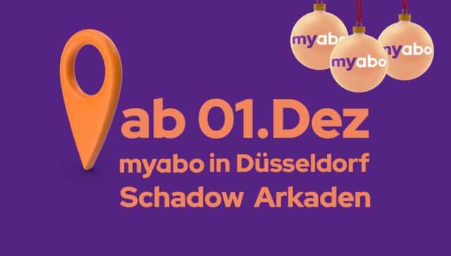 myabo Promotion Store in Düsseldorf Schadow-Arkaden