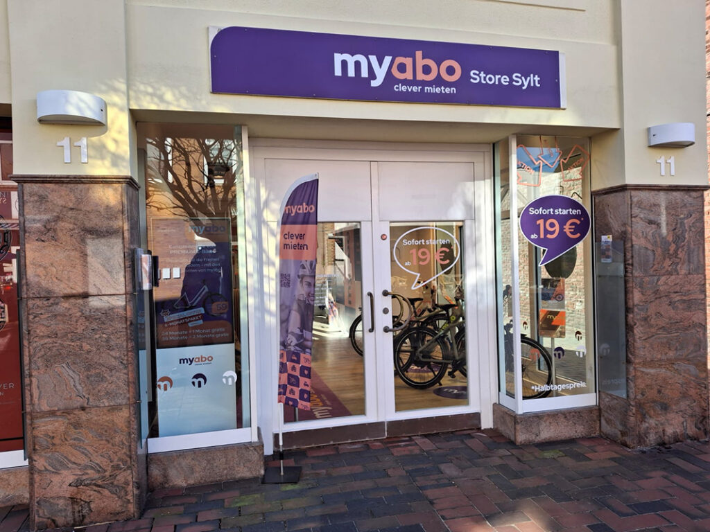 E-Bike Fahrradverleih Sylt - Store myabo